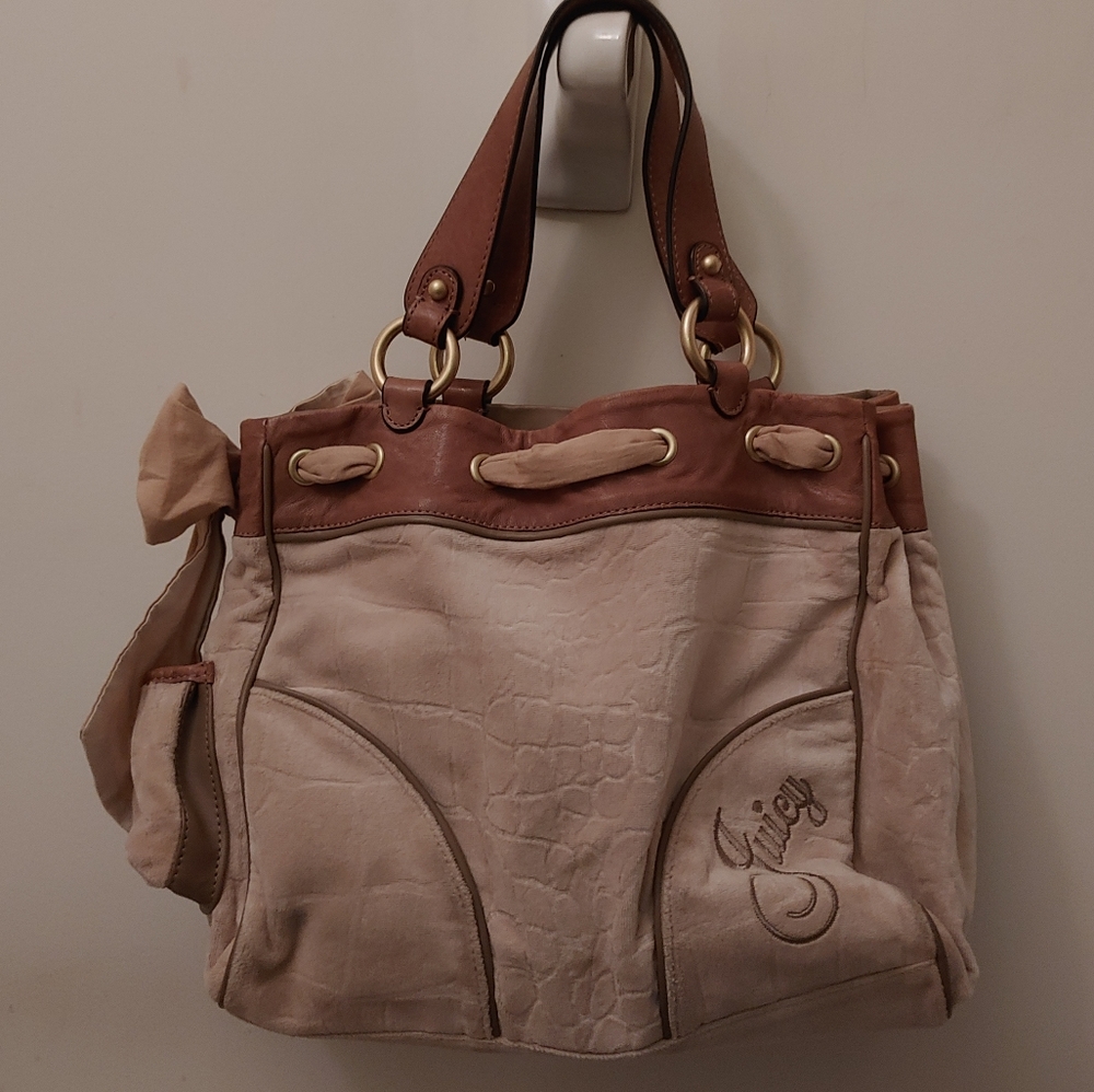 JUICY COUTURE Y2K VELVET DAYDREAMER PURSE